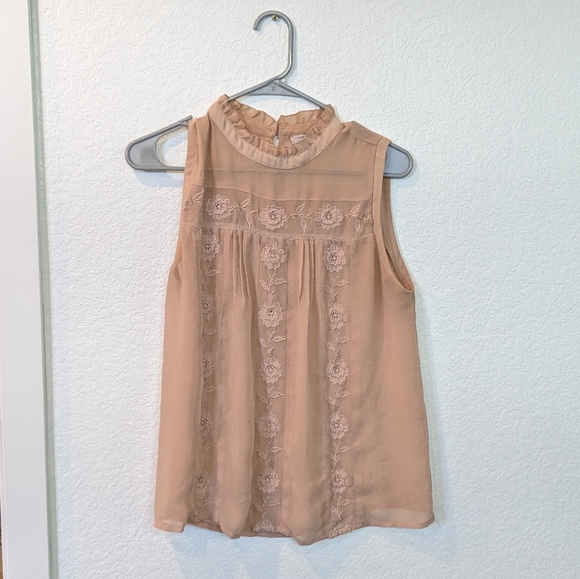 Vintage Style Sheer Blouse - Picture 3 of 3
